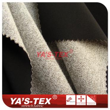 Polyester four-way stretch composite knitted cationic fabric【C304-10】