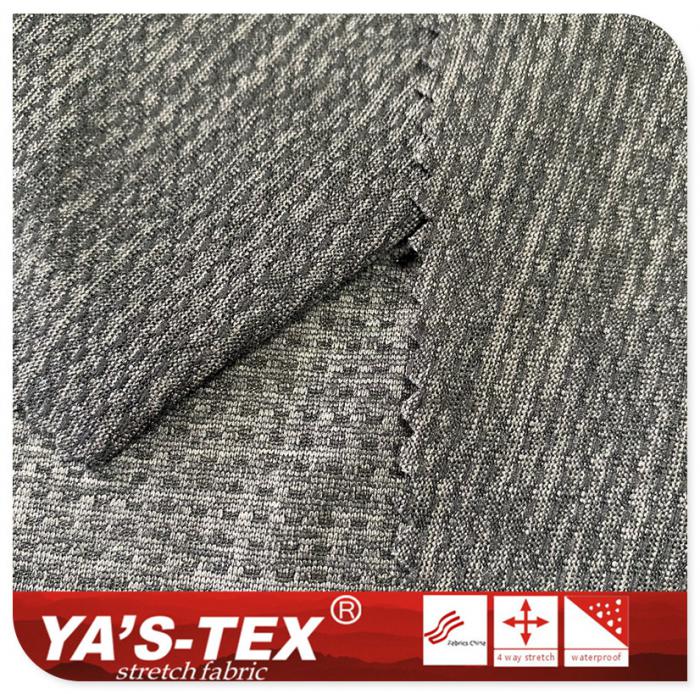 Two-color cationic style, mesh fabric, breathable summer clothing fabric【YSW021】