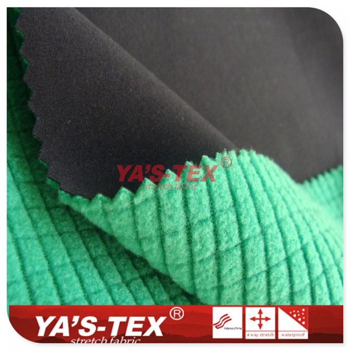 Four-way stretch fleece composite Fancy【C306-7】