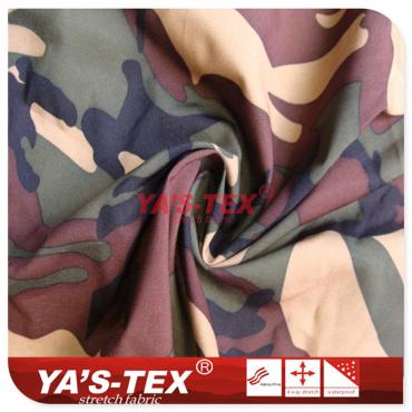 Camouflage printing polyester four-way stretch【S7513】 Camouflage printing polyester four-way stretch【S7513】
