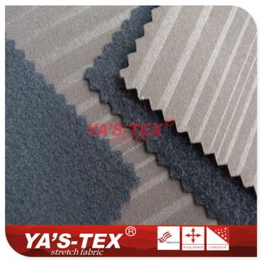 Polyester four-way elastic composite fleece, double-layer composite【D6】 Polyester four-way elastic composite fleece, double-layer composite【D6】