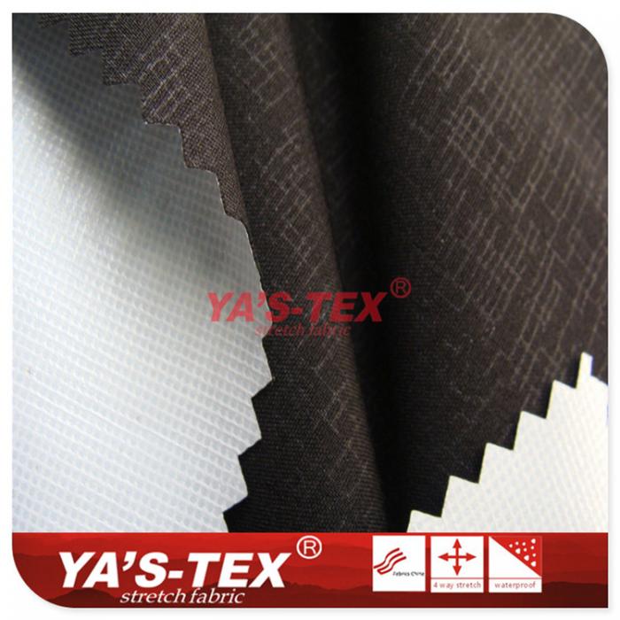 Four-way stretch polyester TPU composite dark lines【PB5821】