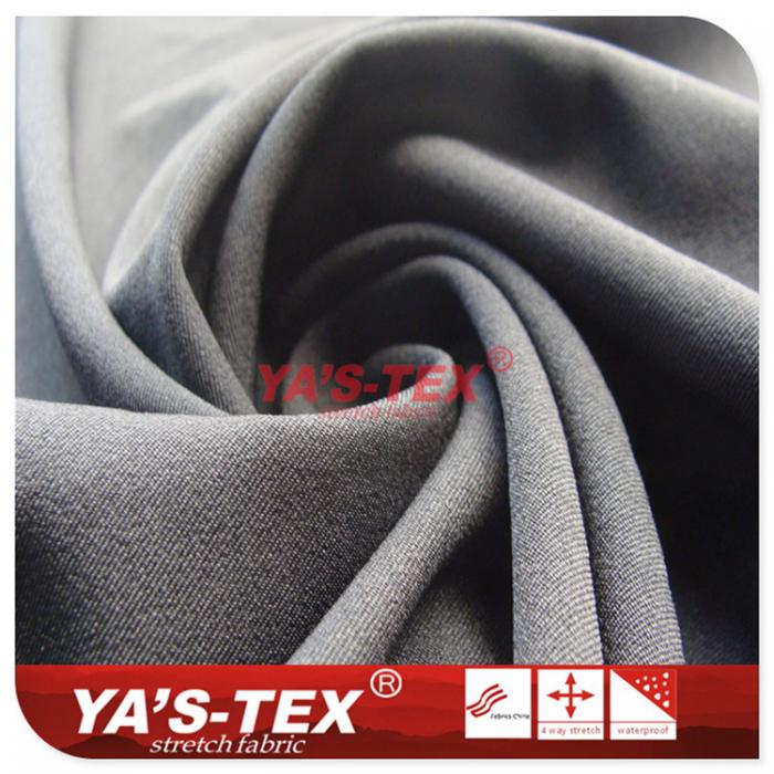 Polyester four-way stretch, both sides twill【S1952】