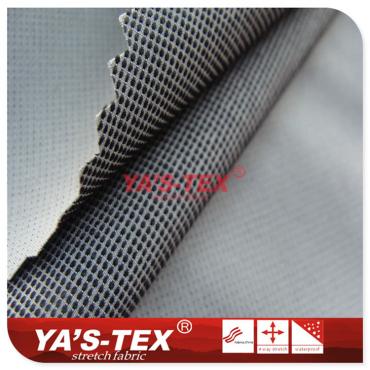 Polyester four-way stretch, lattice, two-color jacquard【S414-1】 Polyester four-way stretch, lattice, two-color jacquard【S414-1】