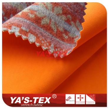Polyester four-way stretch composite knitting printing【C411-5】 Polyester four-way stretch composite knitting printing【C411-5】