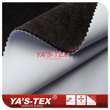 Polyester four-way stretch composite hair-cloth【C3011-6】 Polyester four-way stretch composite hair-cloth【C3011-6】