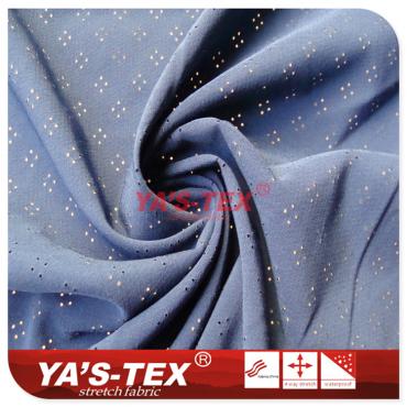 Polyester four-way stretch, drilling, jacquard diagonal【53drilling】 Polyester four-way stretch, drilling, jacquard diagonal【53drilling】