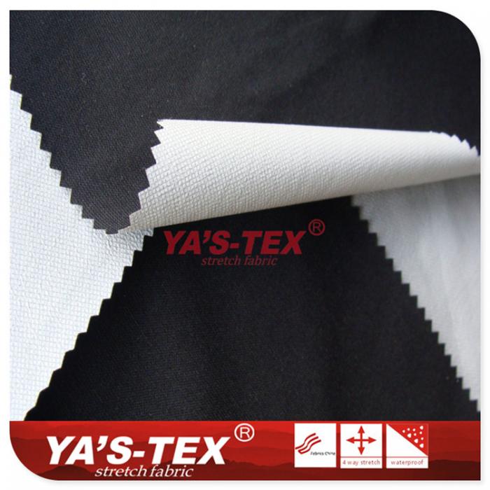 Nylon polyester blended four-way elastic composite color film【H3545】