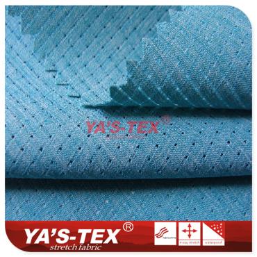 Polyester well pattern hollow four-way stretch【S4081】 Polyester well pattern hollow four-way stretch【S4081】