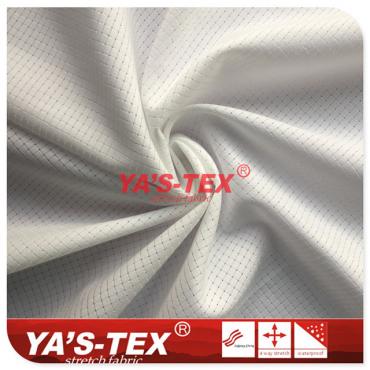 Polyester non-elastic well pattern hollow【YSD37】