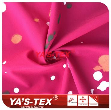 nylon four-way stretch, paint printing【N4024 printed】
