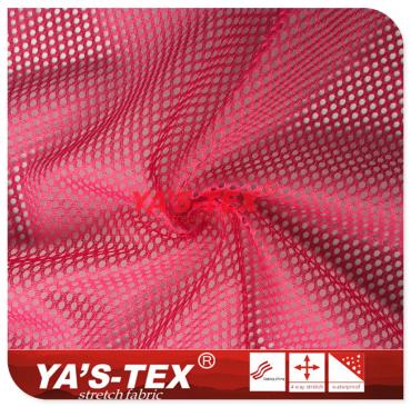 Knitted mesh cloth, polyester stretch, large and dense【YSW009】 Knitted mesh cloth, polyester stretch, large and dense【YSW009】