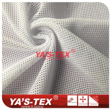 Polyester mesh fabric, knitted stretch【YSW011】 Polyester mesh fabric, knitted stretch【YSW011】