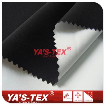 Plain polyester four-way stretch, PTFE double-layer composite Jackets fabric【YSD051】 Plain polyester four-way stretch, PTFE double-layer composite Jackets fabric【YSD051】