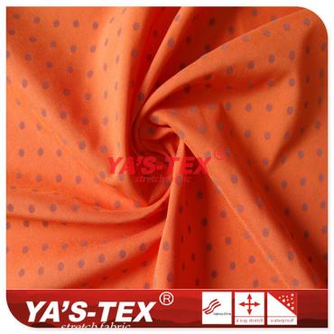Polyester four-way stretch, reflective printing,outdoor stretch sportswear fabric【YSD079】 Polyester four-way stretch, reflective printing,outdoor stretch sportswear fabric【YSD079】