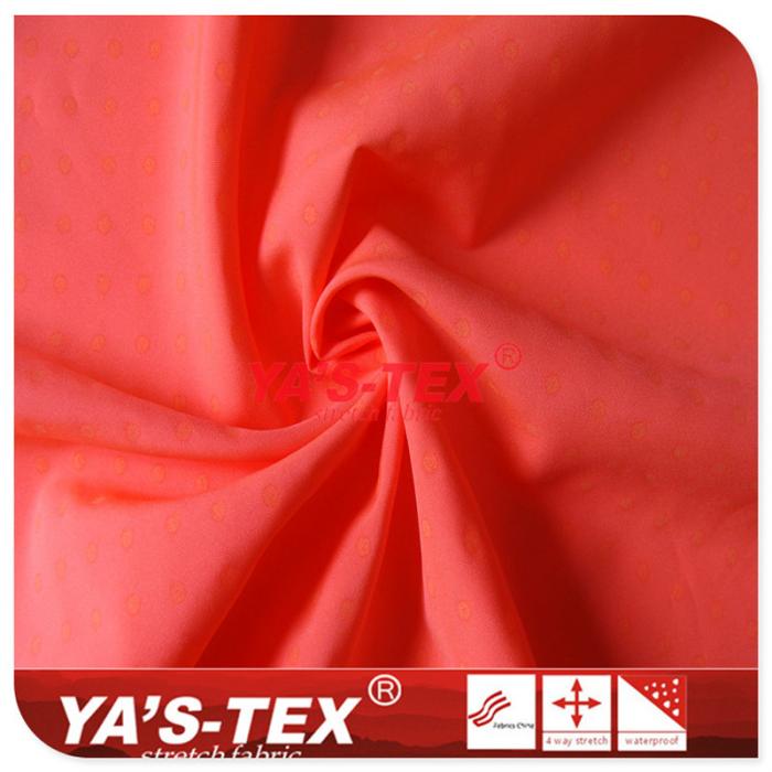 Fluorescent, luminous, polyester non-stretch fabric【YSD081】