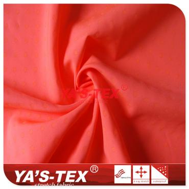 Fluorescent, luminous, polyester non-stretch fabric【YSD081】
