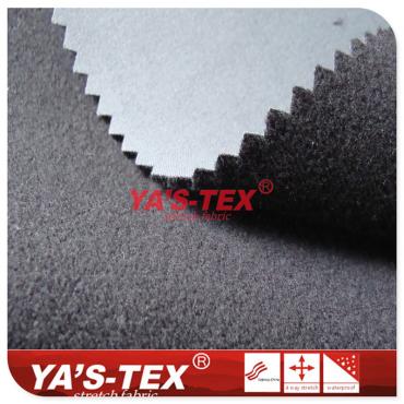 Polyester four-way elastic composite gold velvet【YSF028】 Polyester four-way elastic composite gold velvet【YSF028】