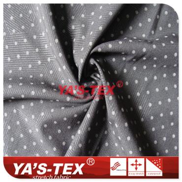 Dot reflective printing four-way stretch, embossed pants, sportswear, functional fabric【YSD5098】 Dot reflective printing four-way stretch, embossed pants, sportswear, functional fabric【YSD5098】