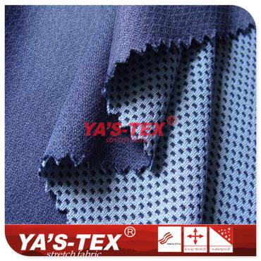 Cationic polyester honeycomb fabric【YSD4093】 Cationic polyester honeycomb fabric【YSD4093】