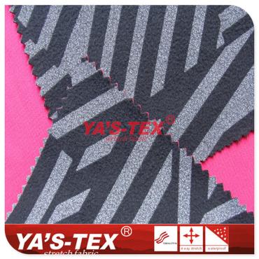 Polyester plaid four-way elastic composite fleece, thermal insulation printing thermal reflective fabric【YSD5103】 Polyester plaid four-way elastic composite fleece, thermal insulation printing thermal reflective fabric【YSD5103】