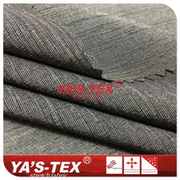 Nylon-polyester blended four-way stretch, line cation【YSJ003】 Nylon-polyester blended four-way stretch, line cation【YSJ003】