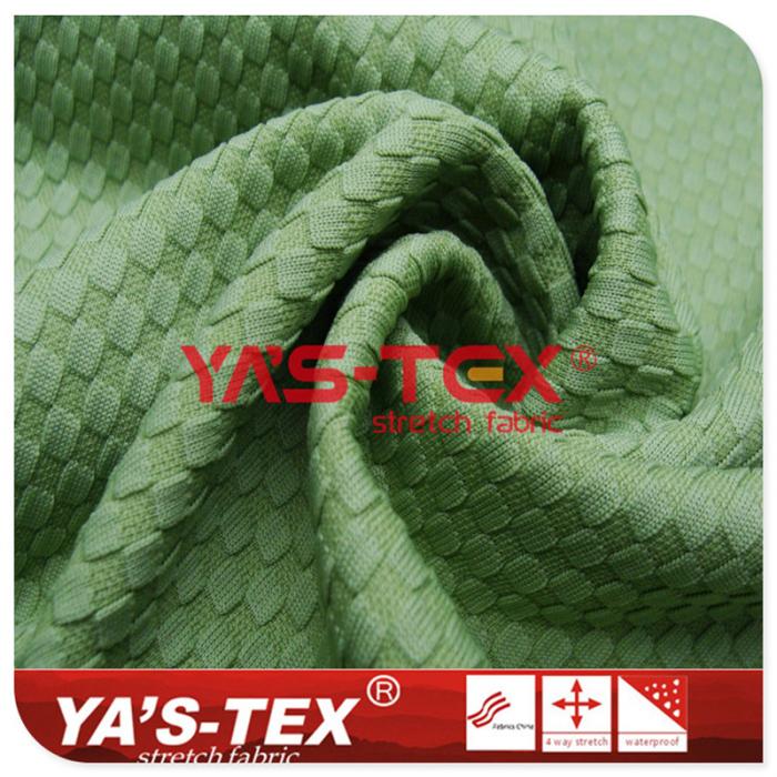Checkered knit fabric with moisture wicking function【YSD10008】