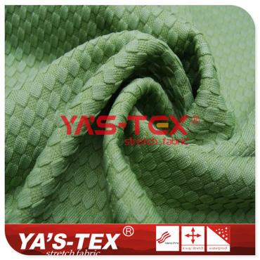 Checkered knit fabric with moisture wicking function【YSD10008】 Checkered knit fabric with moisture wicking function【YSD10008】