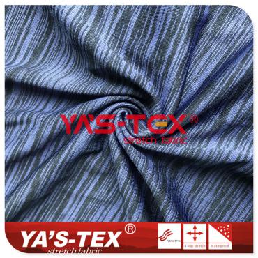 Two color cationic knitted fabric, light and breathable, high elastic fabric【K4084】 Two color cationic knitted fabric, light and breathable, high elastic fabric【K4084】