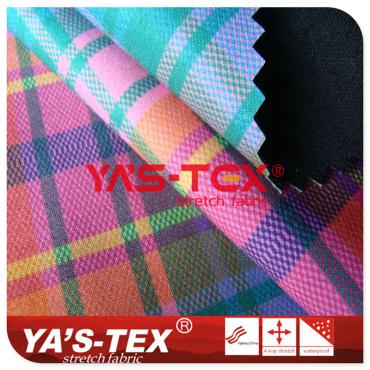 Printed 4-way elastic composite knitted pullover, TPE composite【C4053】
