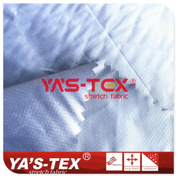 1mm nylon grid non-stretch environmental protection yarn fabric【X5115】