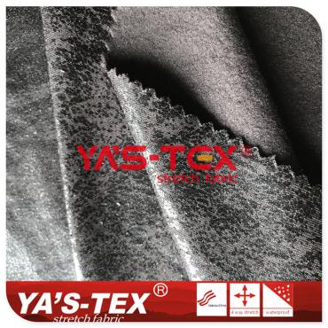 Polyester weft knitted plush fabric, special silver stamping process【X5731】 Polyester weft knitted plush fabric, special silver stamping process【X5731】