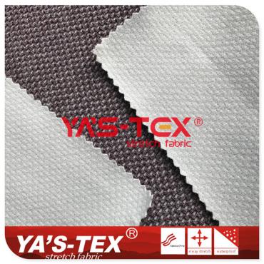 Double-color double-layer check knitted fabric, soft and elastic fashion sportswear fabric【YS050】 Double-color double-layer check knitted fabric, soft and elastic fashion sportswear fabric【YS050】