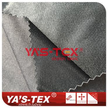 Polyester Rayon blend four-way stretch composite Tricot, three-layer soft shell charge clothing fabric【C308-3】 Polyester Rayon blend four-way stretch composite Tricot, three-layer soft shell charge clothing fabric【C308-3】