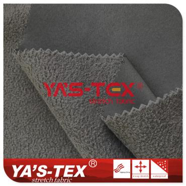 Polyester four-way stretch composite fleece, color change function in water, outdoor soft shell【YSF09】 Polyester four-way stretch composite fleece, color change function in water, outdoor soft shell【YSF09】