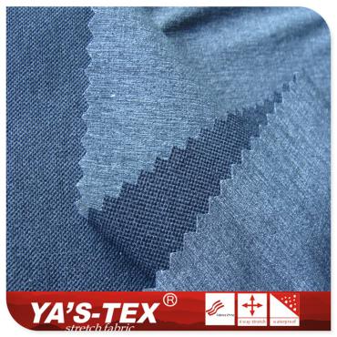 Polyester nylon blended four-way stretch, two-color jacquard climbing cloth, sports stretch fabric【JD03】 Polyester nylon blended four-way stretch, two-color jacquard climbing cloth, sports stretch fabric【JD03】