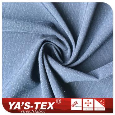 Polyester four-way stretch, jacquard, temperature adjustment, garment fabric【M3126】 Polyester four-way stretch, jacquard, temperature adjustment, garment fabric【M3126】