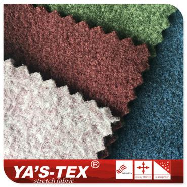 Double-brush single-fleece fleece, soft fabric for warm autumn and winter clothing【YSY022】 Double-brush single-fleece fleece, soft fabric for warm autumn and winter clothing【YSY022】