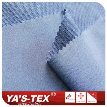 Polyester jacquard four-way stretch, pearl point cotton feel, stretch sports fabric【M3131】 Polyester jacquard four-way stretch, pearl point cotton feel, stretch sports fabric【M3131】