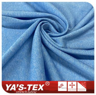 Cationic knitted fabric, quick-drying raw yarn, spandex elastic sportswear fabric【K5101】 Cationic knitted fabric, quick-drying raw yarn, spandex elastic sportswear fabric【K5101】