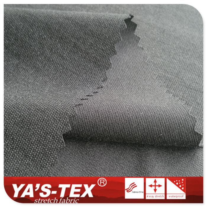 Nylon mountaineering cloth, 300D jacquard four-way stretch, outdoor sportswear trousers fabric【S3107-1】
