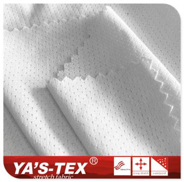 Polyester butterfly mesh, constant temperature function, knitted garment fabric【YSW019】 Polyester butterfly mesh, constant temperature function, knitted garment fabric【YSW019】
